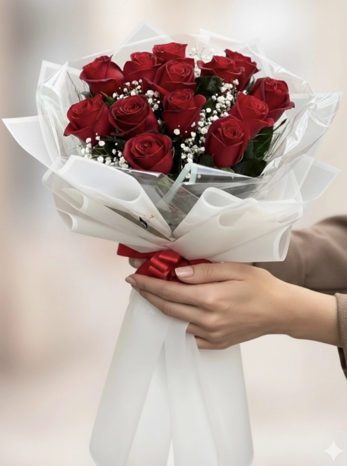 13’Lü Kirmizi Gül Buketi̇