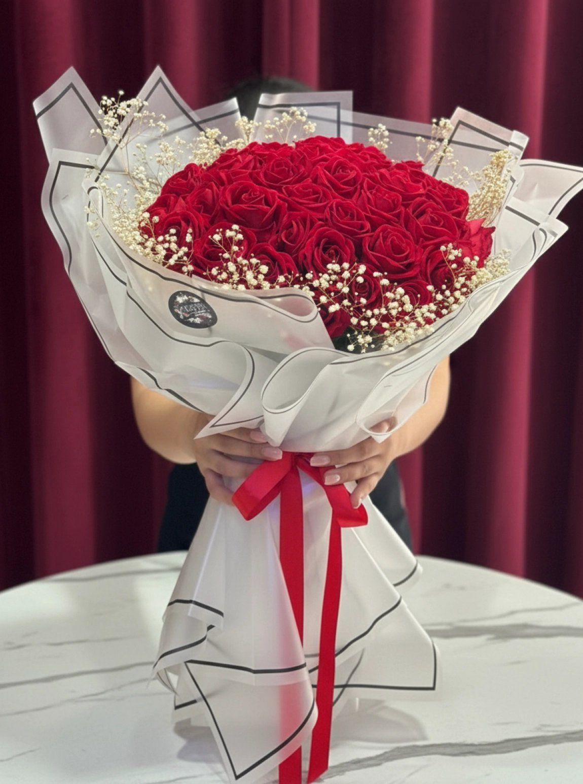 41’Li̇ Kadi̇fe Gül Buketi̇