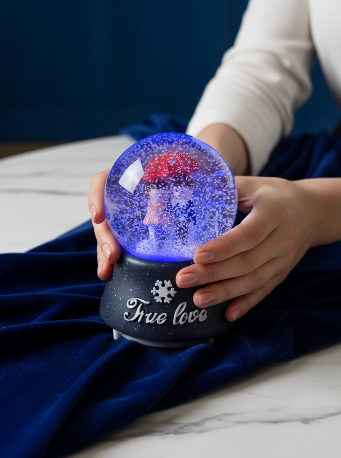 Kar Küresi̇ Büyük Boy Püskürtmeli̇