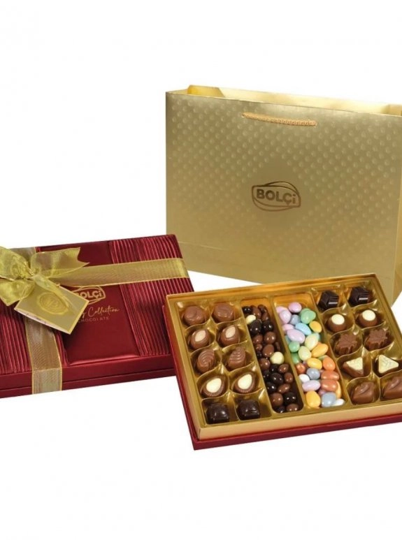 Çi̇kolata Bolçi̇ Saten Kirmizi