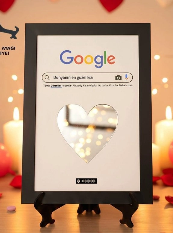 Dünyanın En Güzel Kızı Çerçeveli Ayna