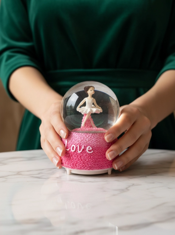 Kar Küresi̇ Büyük Boy Püskürtmeli̇