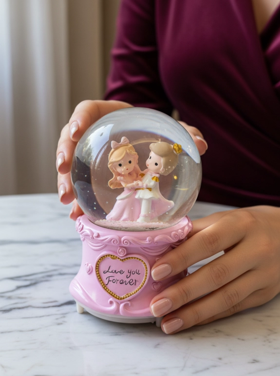 Kar Küresi Büyük Boy Püskürtmeli