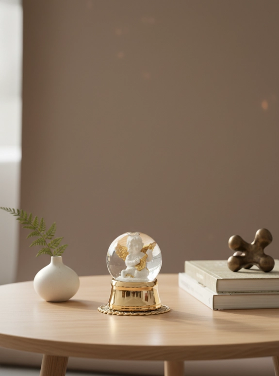 Melek Mi̇ni̇ Kar Küresi̇