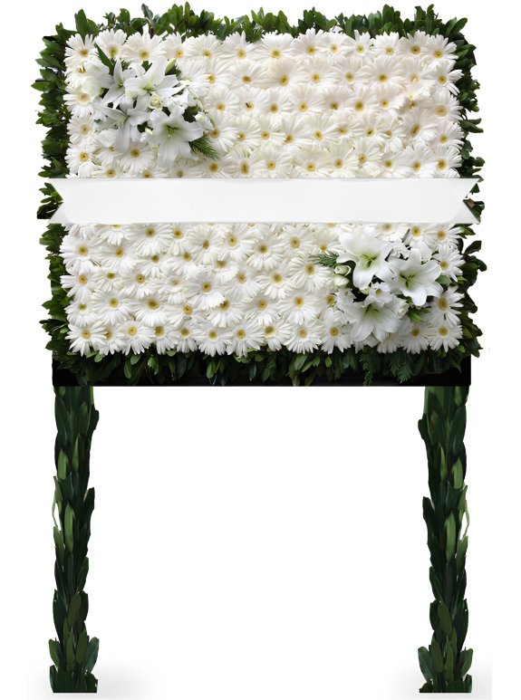 Panolu Gösterişli Çelenk