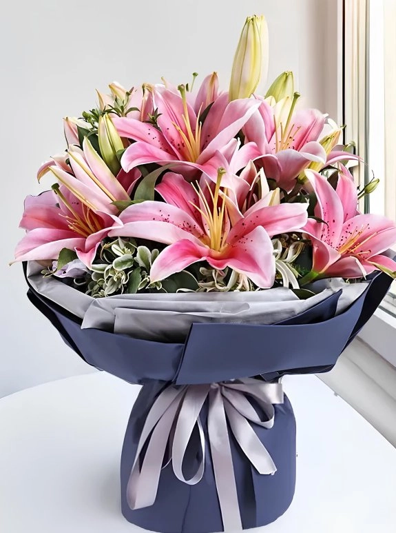 Premium Lilyum Buketleri