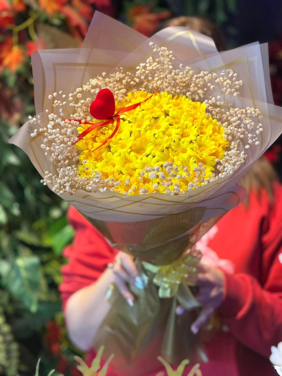 Sarı Papatya Buketi