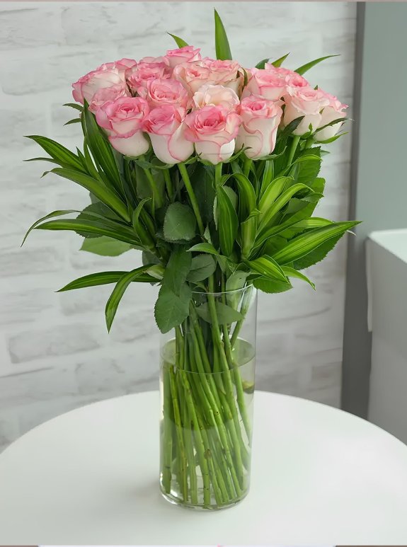 Vazoda 20 Pembe Gül