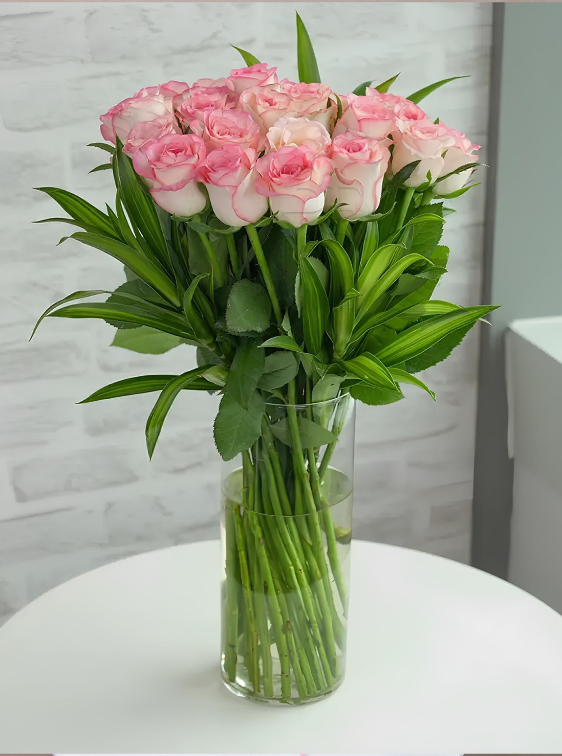 Vazoda 20 Pembe Gül